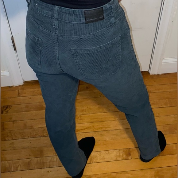 American Eagle Corduroy Stretch Trousers, Size 000 - Picture 8 of 12